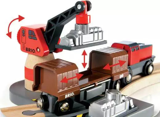 BRIO World Cargo Harbour Set