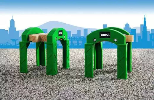 BRIO World Train Tracks Stacking Track Supports