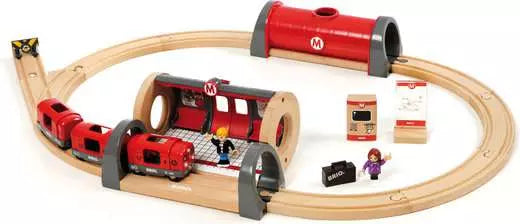 BRIO World Metro Railway Set