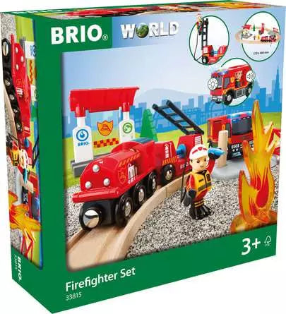 BRIO World Rescue Firefighter Set
