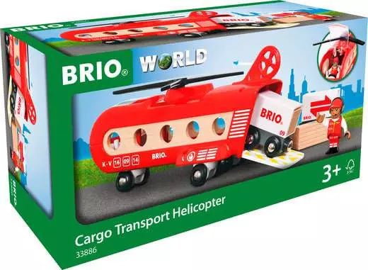 BRIO World Cargo Transport Helicopter