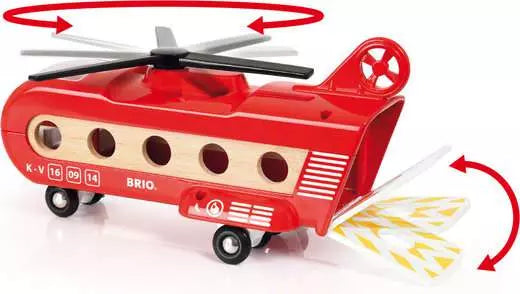 BRIO World Cargo Transport Helicopter