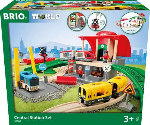 BRIO World Central Station Set