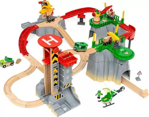 BRIO World Cargo Mountain Set