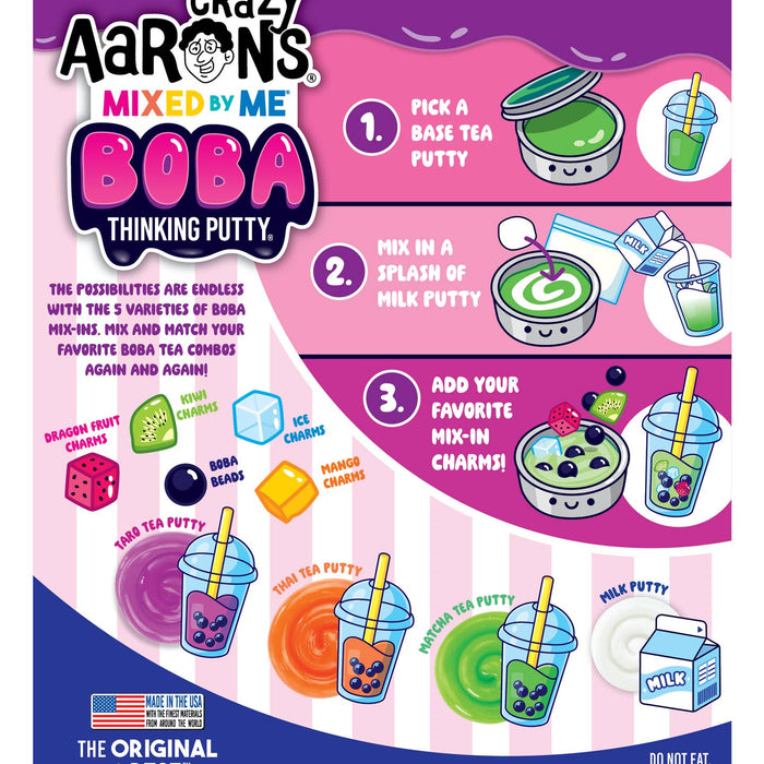 Crazy Aaron's Boba Thinking Putty Mixed By Me Kit
