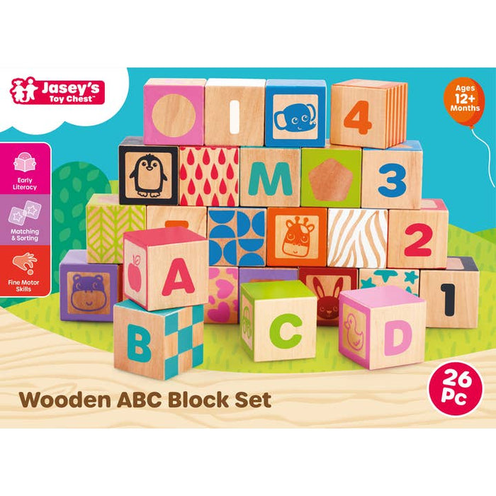 Wooden ABC Block Set