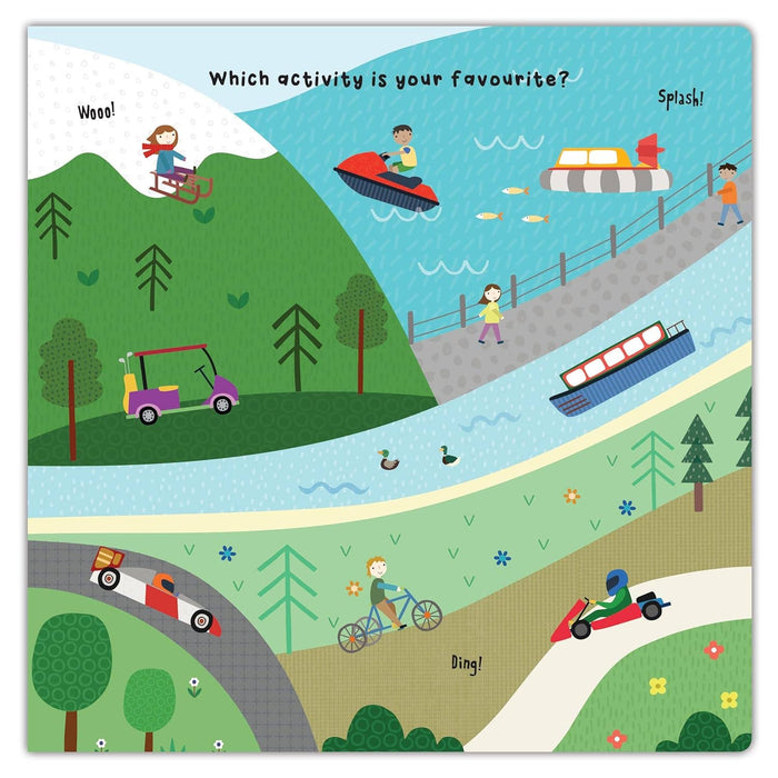 Wheels, Wings, and Other Speedy Things - Board Book