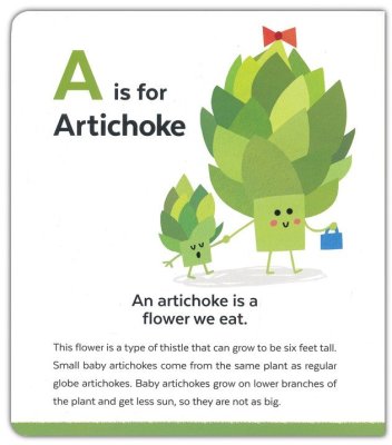 A is for Artichoke