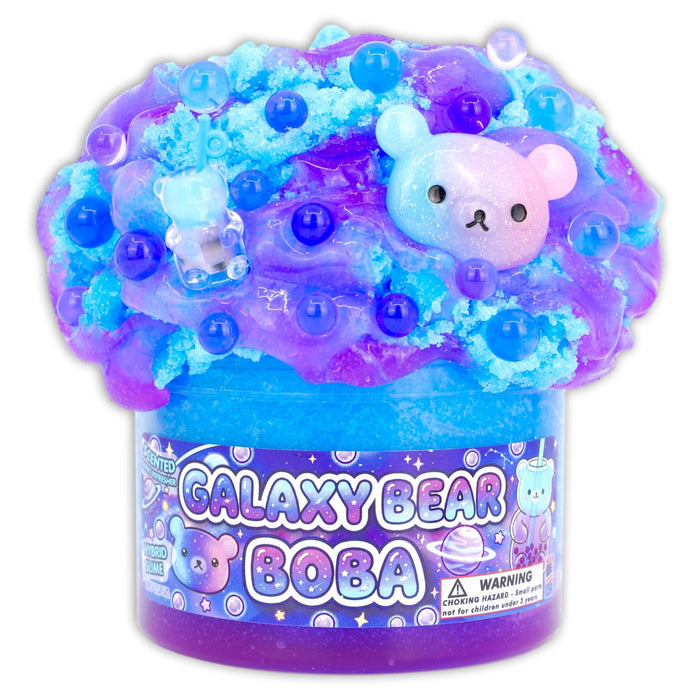 Galaxy Bear Boba - Hybrid Slime