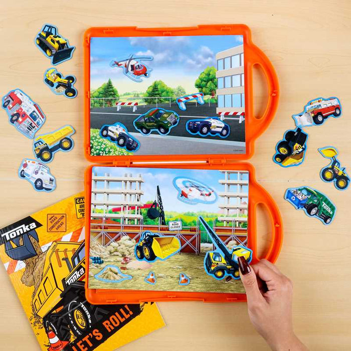 Tonka: Magnetic Play Set: Let's Roll! by Grace Baranowski