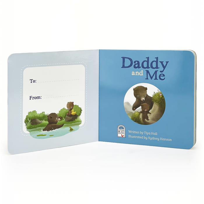 Daddy and Me Keepsake Padded Board Book (Father's Day)