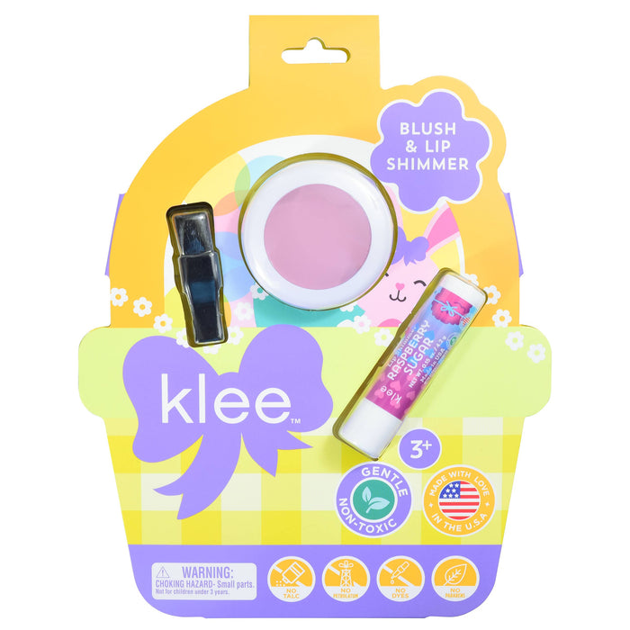 Klee Easter Blush and Lip Shimmer Set
