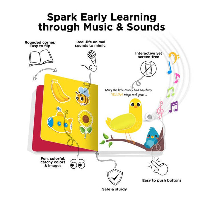 Ditty Bird Books- Color Songs