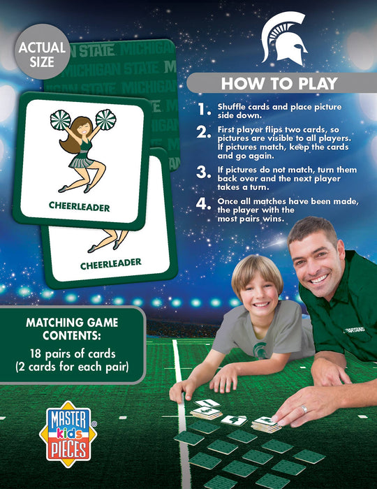 Michigan State Spartans Matching Game