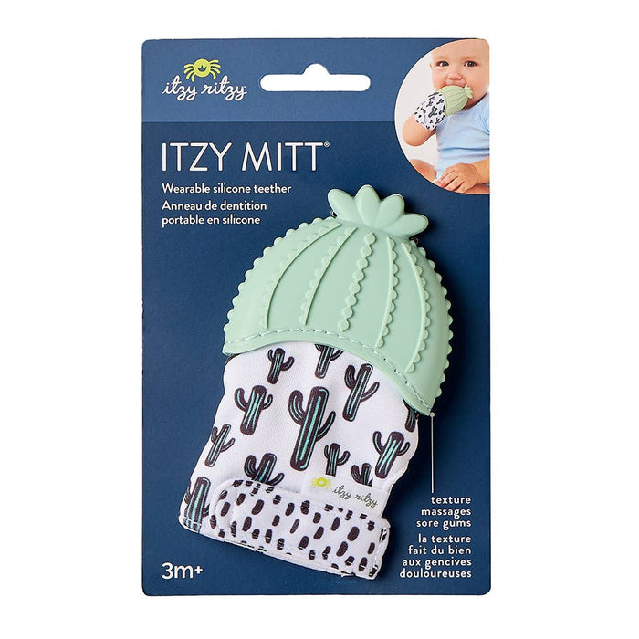 Itzy Mitt™ Silicone Teething Mitts: Bow