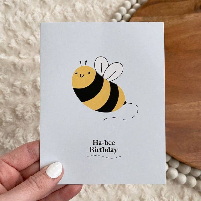 "Ha-Bee Birthday" Greeting Card