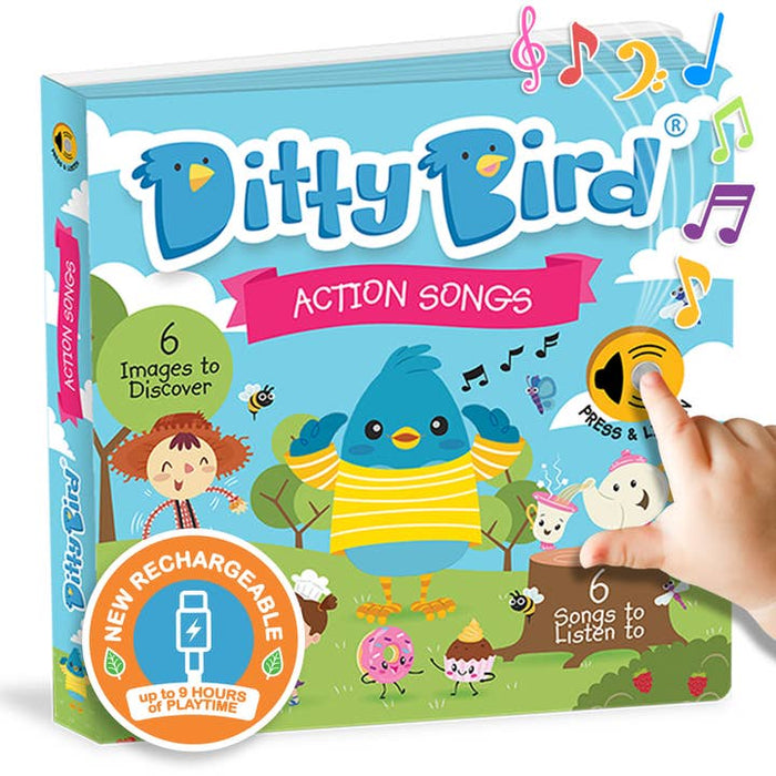 Ditty Bird Books- Action Songs