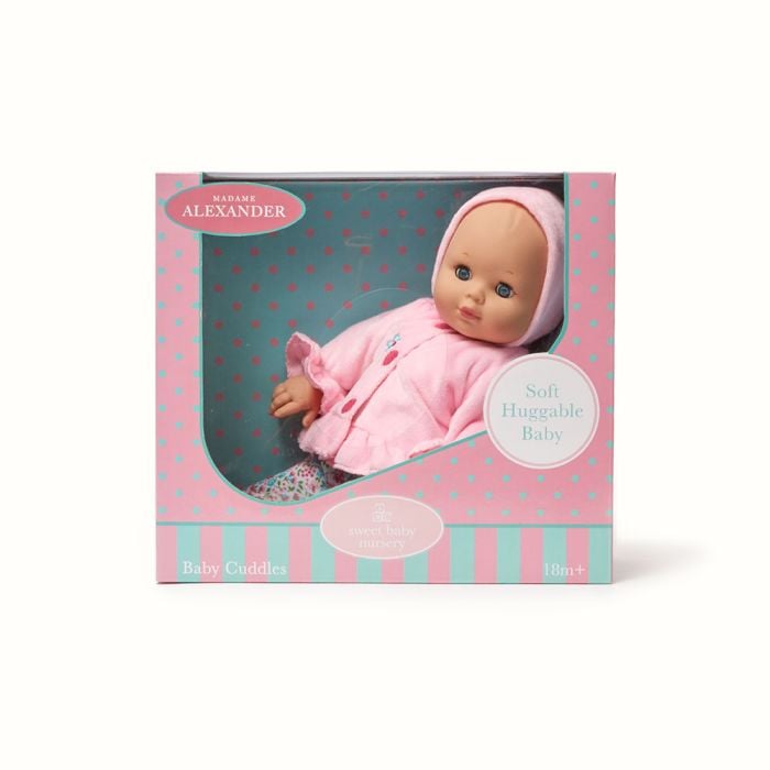 Baby Cuddles- Pink Hoodie 14"