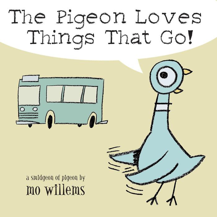 The Pigeon Loves Things That Go! Board Book