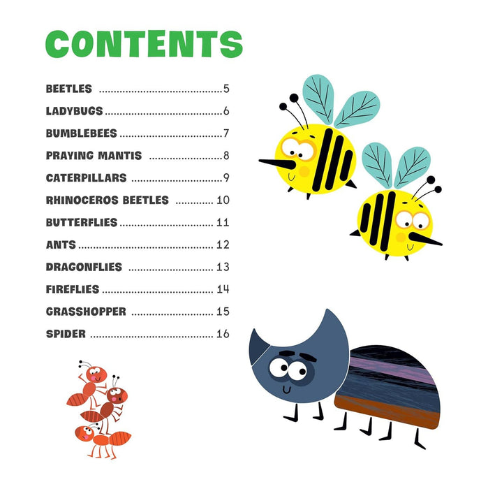 First Fun Sticker Painting: Busy Bugs - 12 Designs to Create
