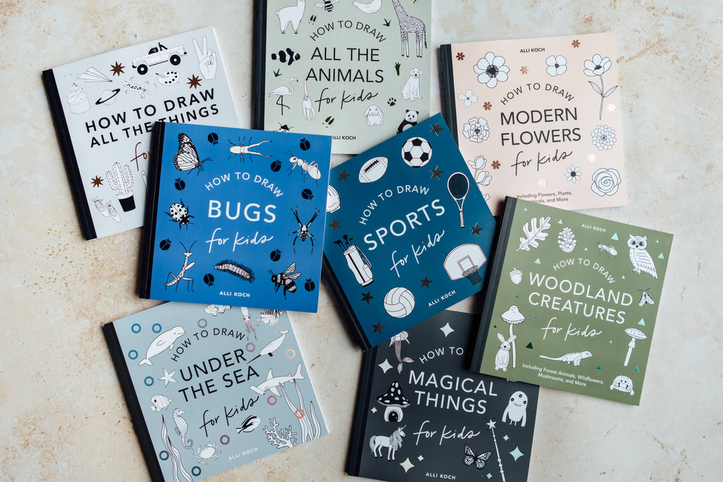 Under the Sea: A How to Draw Art Book for Kids