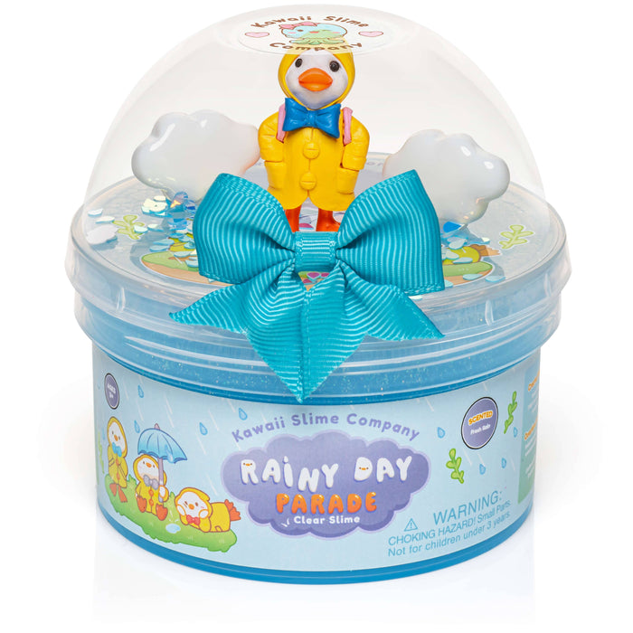 Rainy Day Parade Clear Signature Dome™ Slime