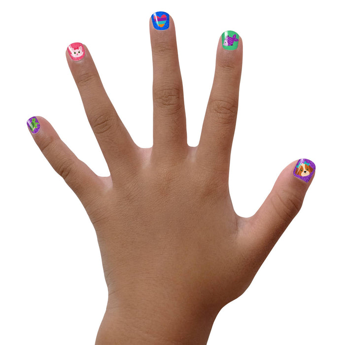 PURRfect Paws Gift Set Non-Toxic Kids Nail Polish