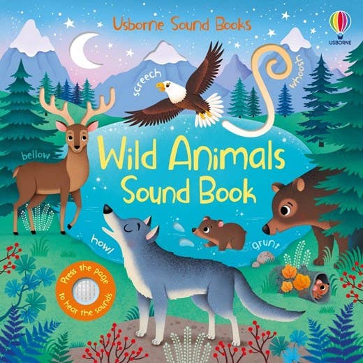 Wild Animals Sound Book: Sam Taplin