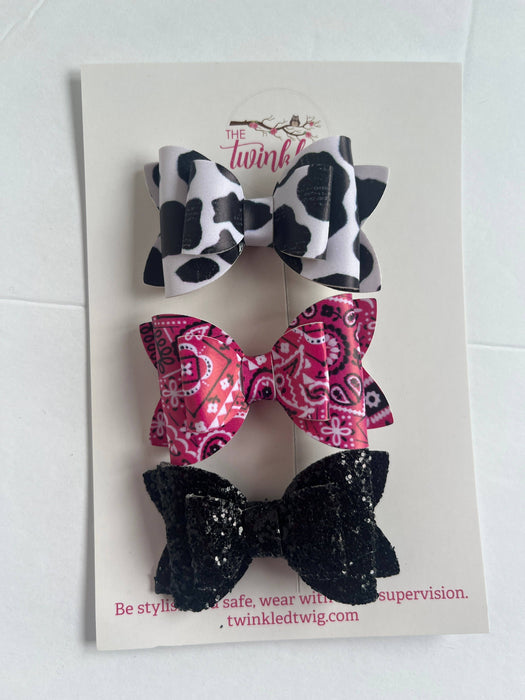 Cowgirl Bow Set