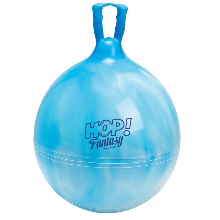 Hop Ball 45 Fantasy Swirl Blue