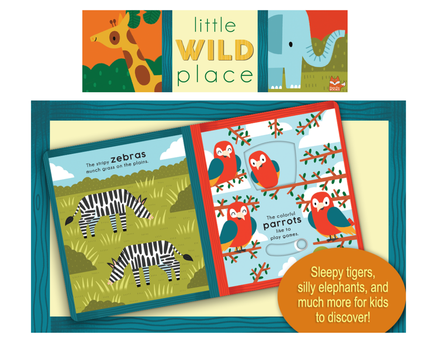 Little Wild Place - Interactive Board Book