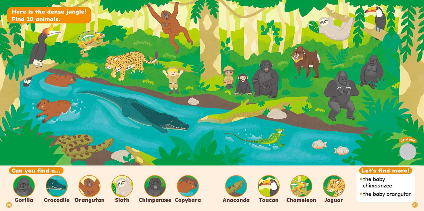 SEEK, FIND, FUN! Animals by Gakken early childhood experts
