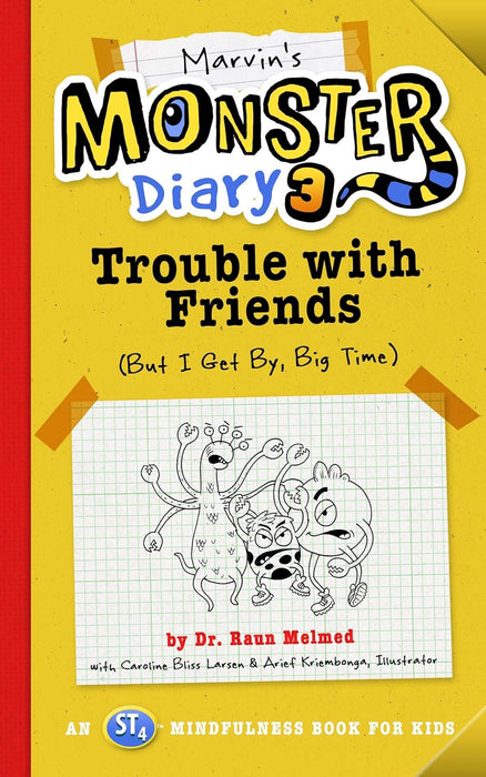 Marvin's Monster Diary 3: Trouble with Friends Book