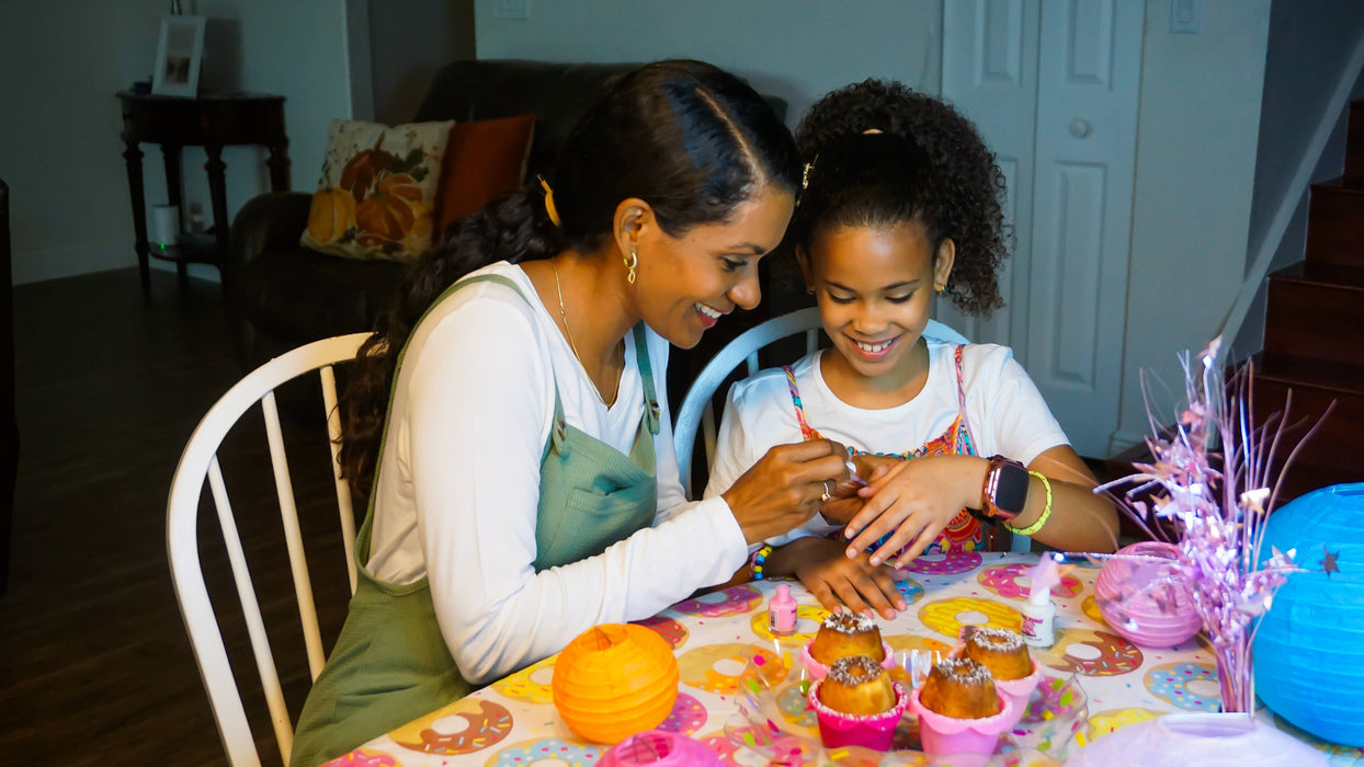 3D Nail Art Birthday Bash