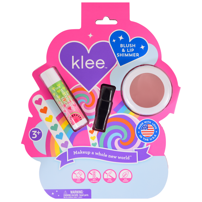 Klee Naturals - Blush and Lip Shimmer Set