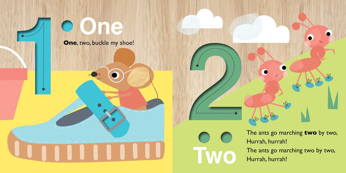 Touch and Trace: 1, 2, 3 Count with Me by Editors of Silver Dolphin Books