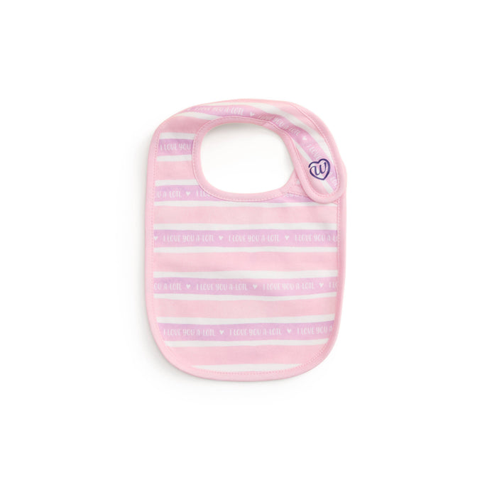 Pink Axolotl Bibs Set