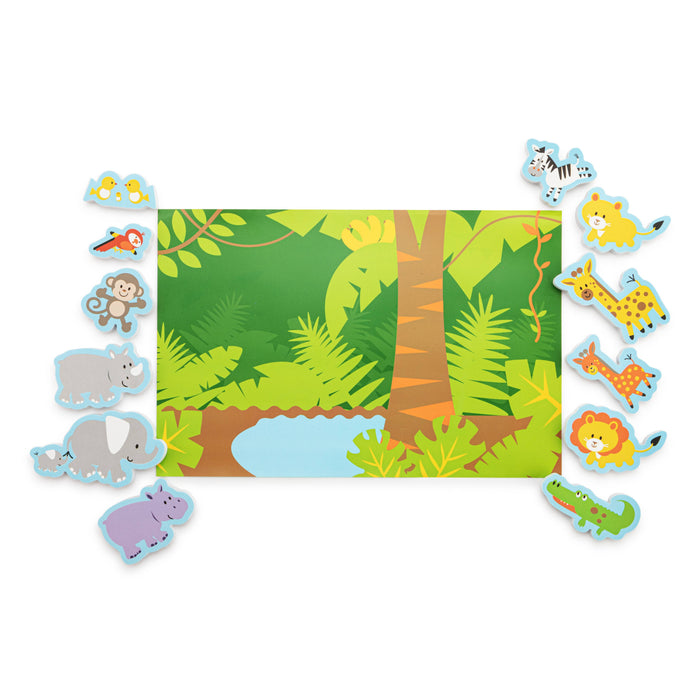 Jungle Friends Bath Playset