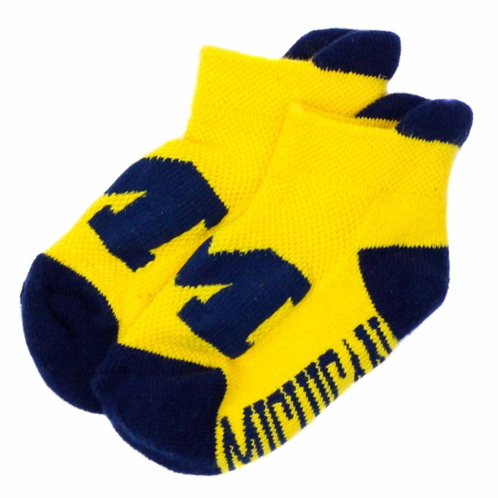 Michigan Wolverines Baby Footies