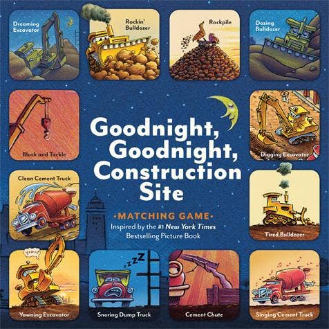 Goodnight, Goodnight, Construction Site Matching Game