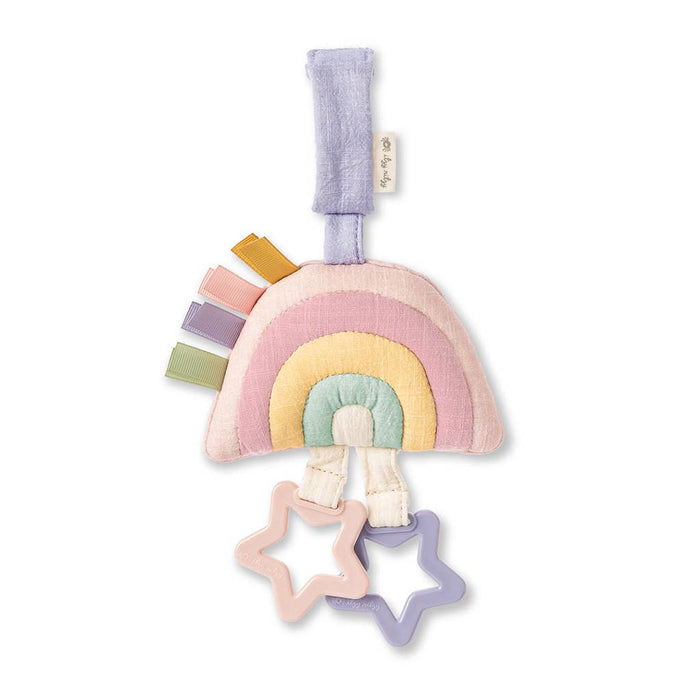 Ritzy Jingle Travel Toy - Pastel Rainbow