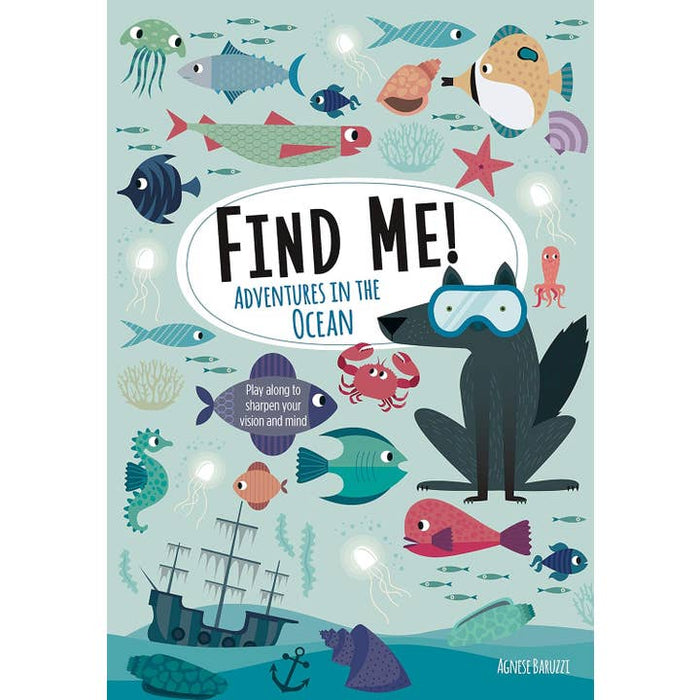 Find Me! Adventures in the Ocean -Hidden Picture Activity Book