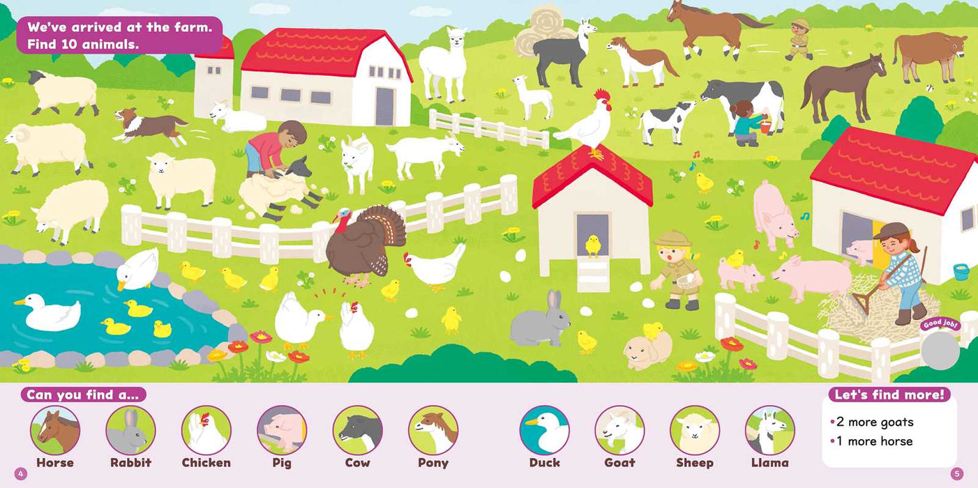 SEEK, FIND, FUN! Animals by Gakken early childhood experts