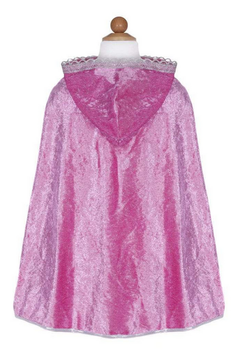 Diamond Sparkle Cape Dark Pink 3-4