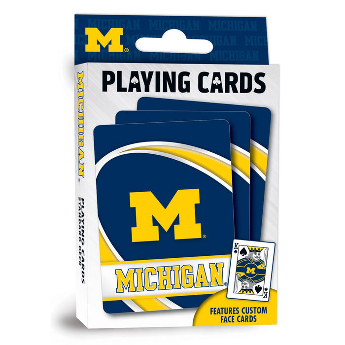 Michigan Wolverines Playing Cards