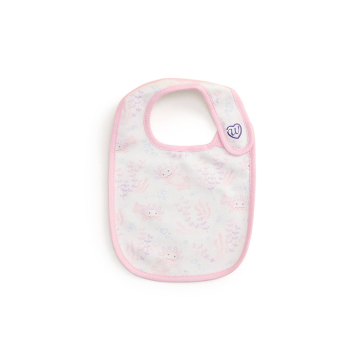 Pink Axolotl Bibs Set