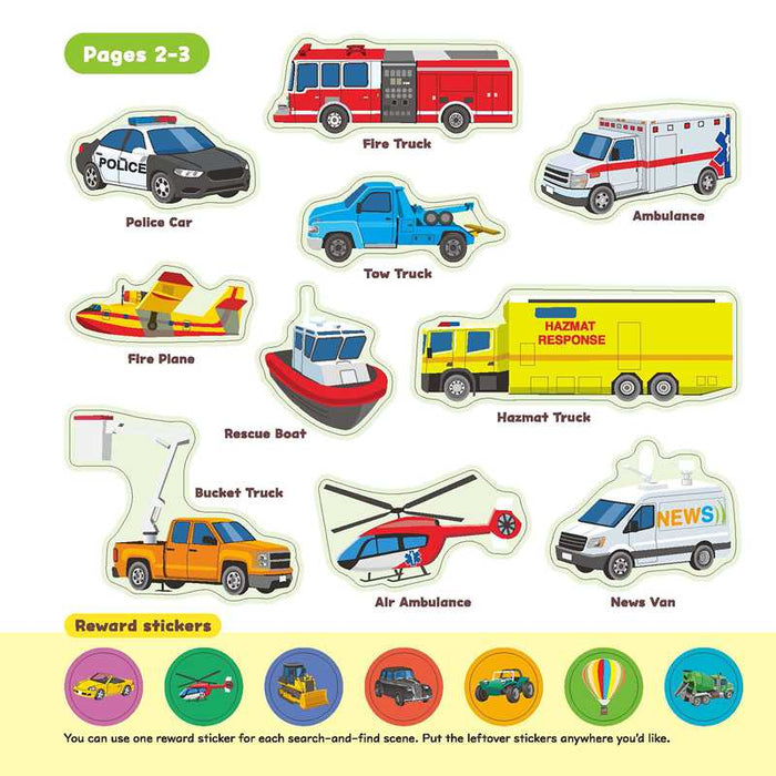 SEEK, FIND, FUN! Things That Go by Gakken early childhood experts