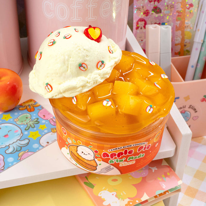 Apple Pie à la Mode Jelly Cube Signature Dome™ Slime