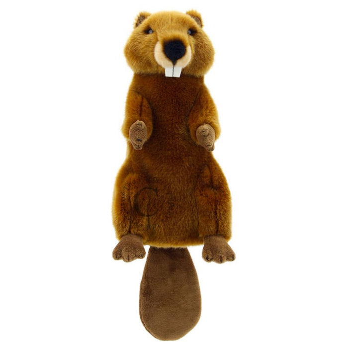 Long-Sleeved Hand Puppets: Beaver