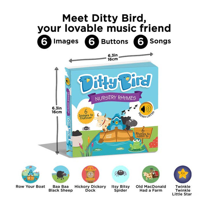 Ditty Bird Books- Nursery Rhymes
